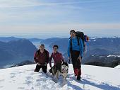 Salita invernale al Rifugio Magnolini, Monte Alto, Pian de la Palù, Pian del Termeen e Monte Pora il 27 febbraio 2010 - FOTOGALLERY